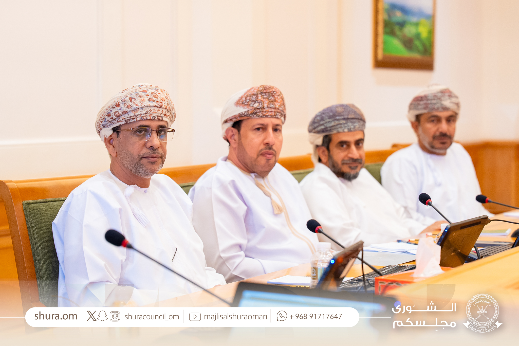 Education Committee of the Shura Council Discusses Proposal to Introduce Legal Studies Curriculum and Reviews Initiative for Joint Awareness Programme with the Royal Oman Police