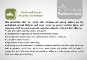 The Food and Water Security Committee.