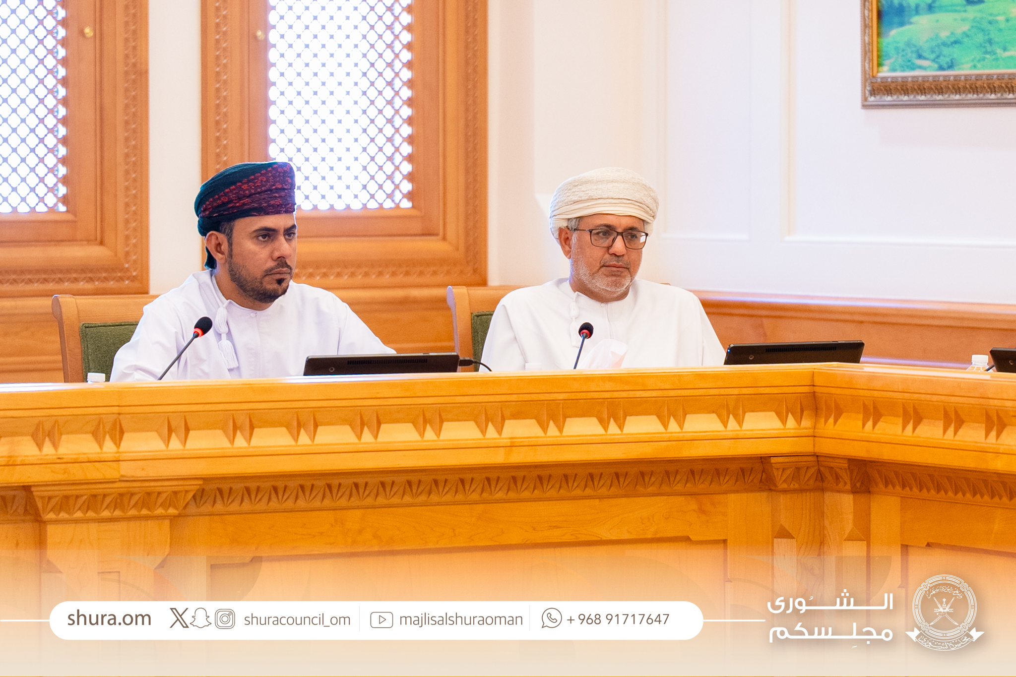 Education Committee of the Shura Council Discusses Proposal to Introduce Legal Studies Curriculum and Reviews Initiative for Joint Awareness Programme with the Royal Oman Police