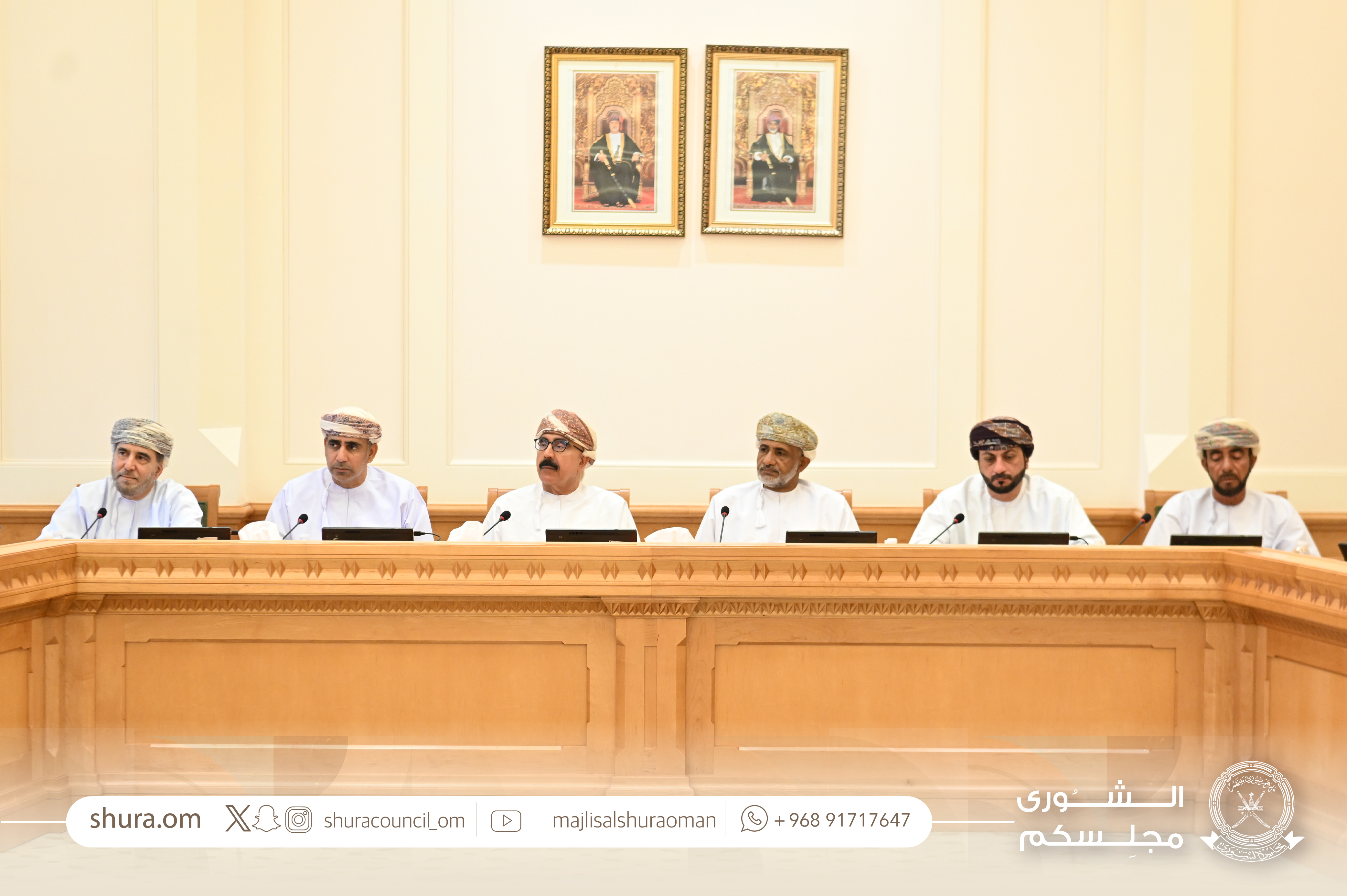 	خلال لقاءها بوزارة الإسكان وشرطة عمان السلطانية 	لجنة الخدمات بالشورى تناقش حلول الازدحام المروري بمسقط