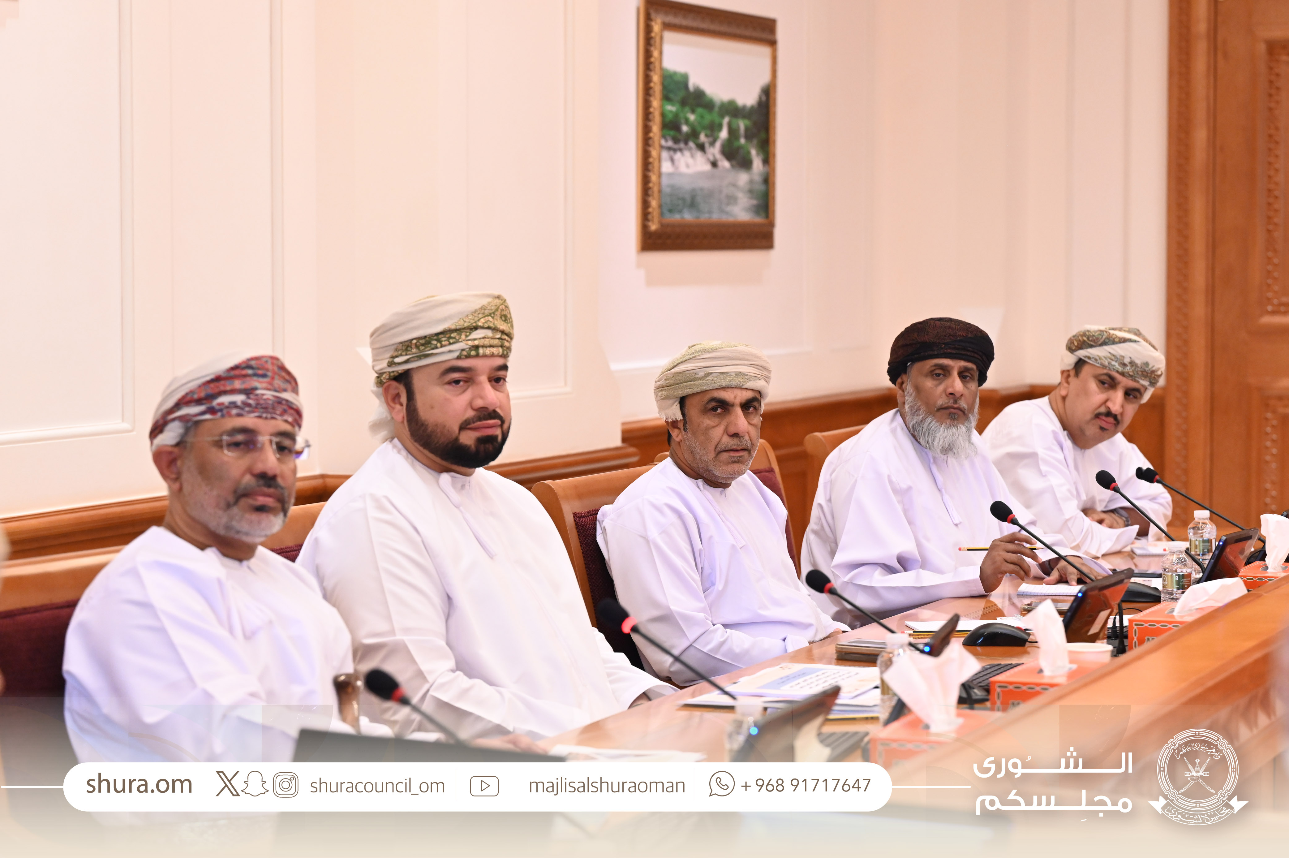 لجنة الأمن الغذائي والمائي تستعرض مع مختصي الوزارة مشروع قانون الموارد الوراثية النباتية الخليجية